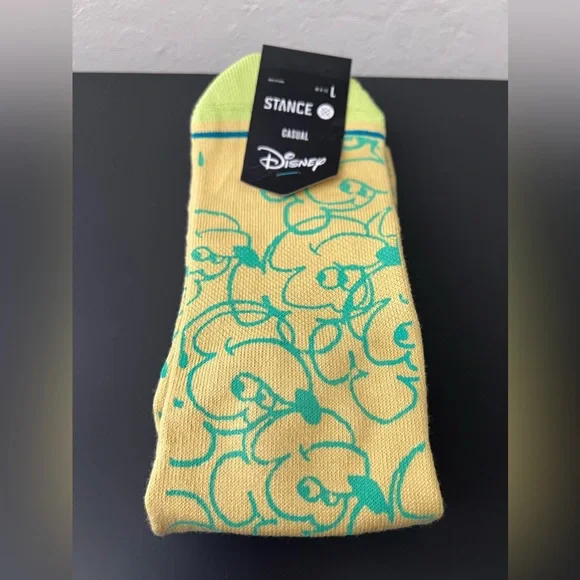 Stance Disney Mickey Mouse Dillon Froelich Crew Socks Art Mens Size Large - Picture 2 of 3